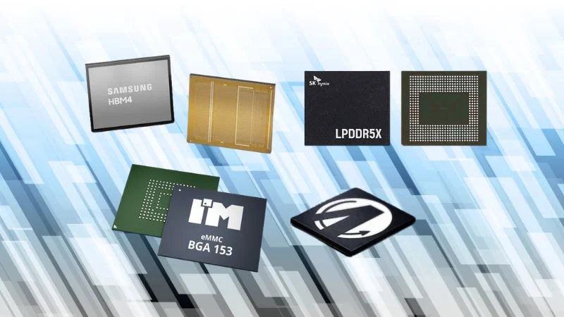 Memory Moves: Upgrades to HBM4, eMMC, LPDDR5X, & MRAM Across Industries