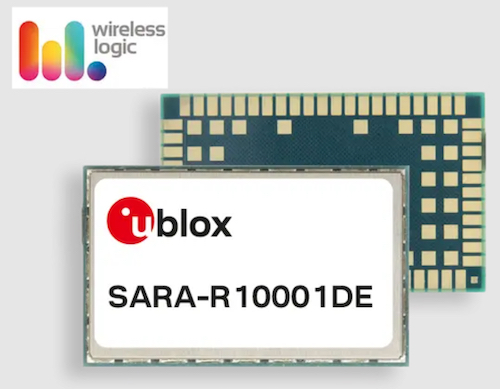 U-blox SARA-R10001DE. Image used courtesy of U-blox